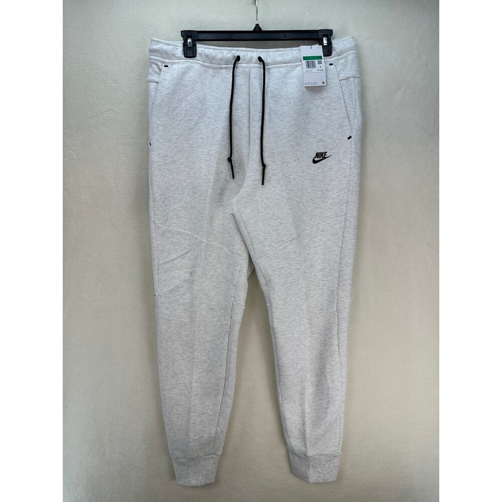 NIKE MEN'S XXL TECH FLEECE JOGGER BIRCH HEATHER HV0959-051